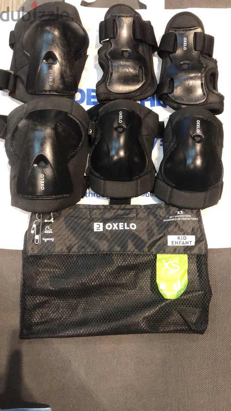 Oxelo roller skat and safety protection 3