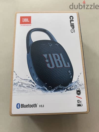 JBL clip 5 new and sealed