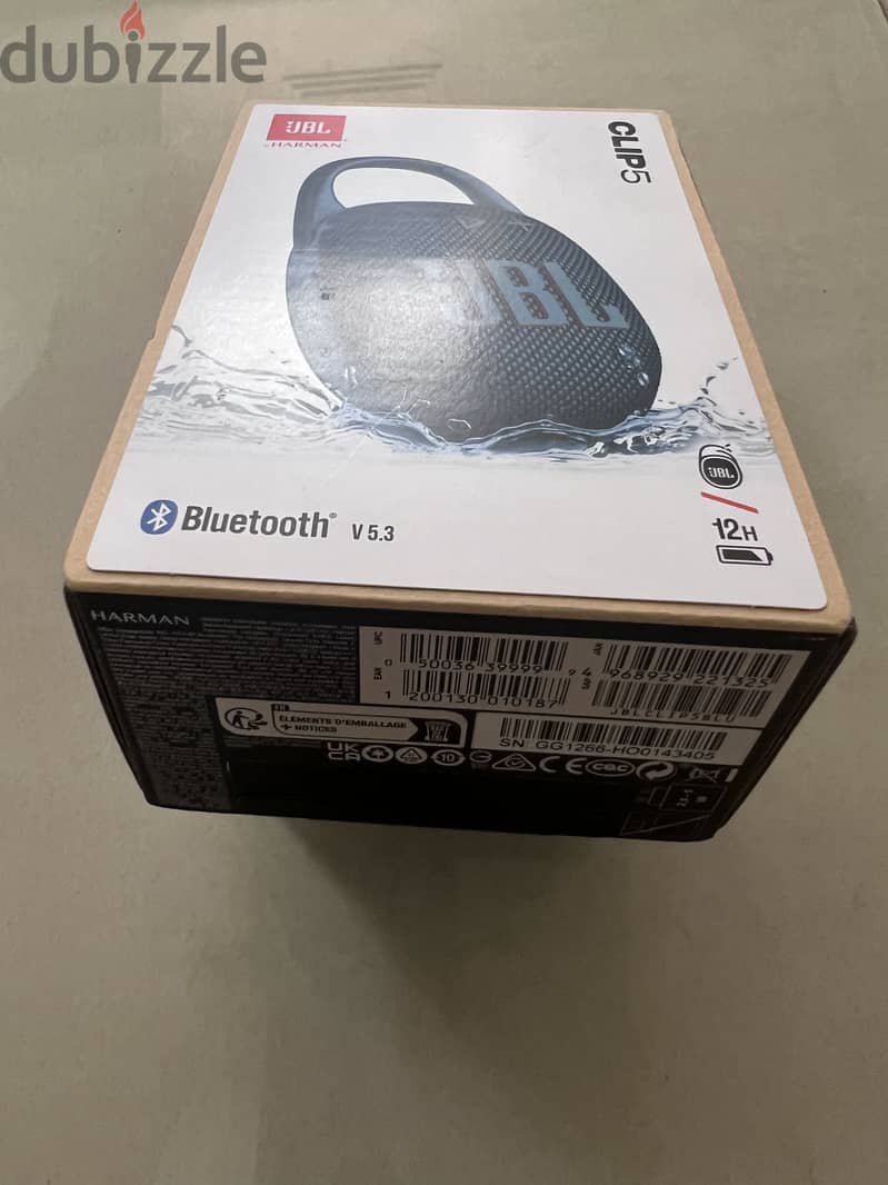 JBL clip 5 new and sealed 2