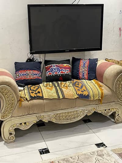 صالون مدهب كامل