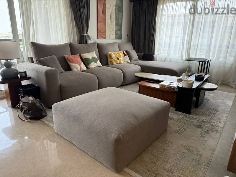 Odun U-Shaped Sofa 4
