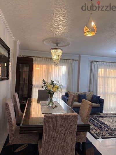 Furnished Apartment for Rent in Madinaty – B6 | Garden View