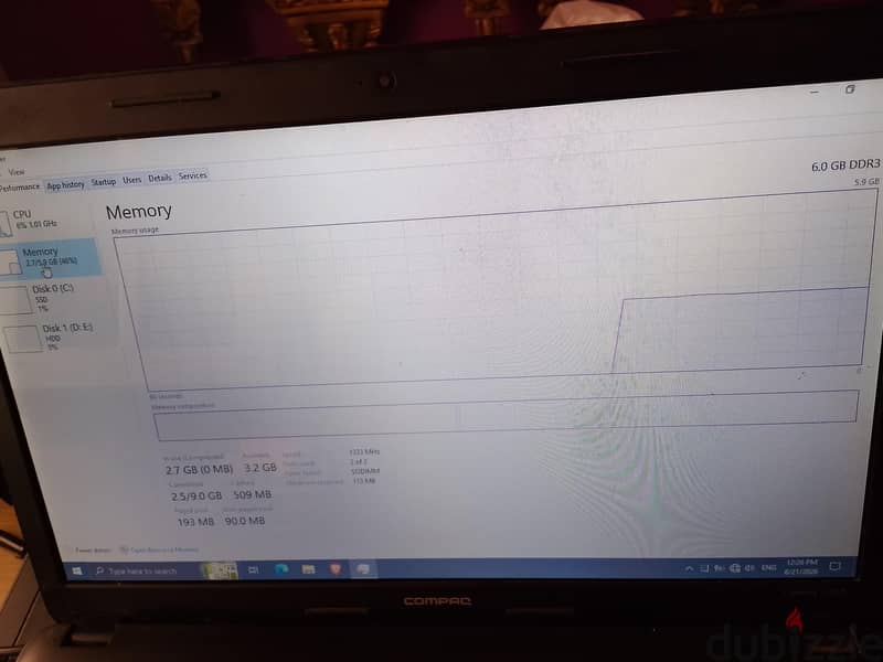 HP Compaq cq58 4