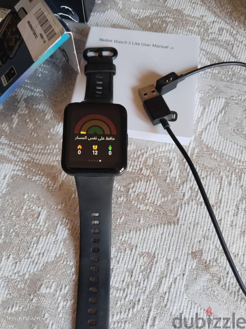 للبيع ساعه Redmi  watch 2 lite 6