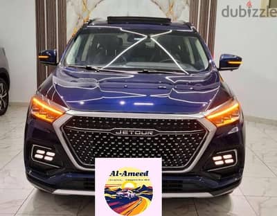 سيارة للايجار جيتور X95 ٧راكب موديل ٢٠٢٢ Jetour 7-seater for rent X95
