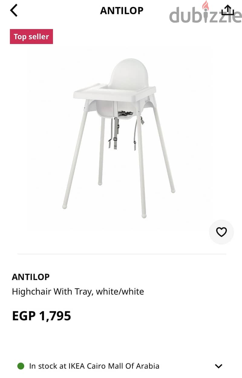 Ikea highchair 2