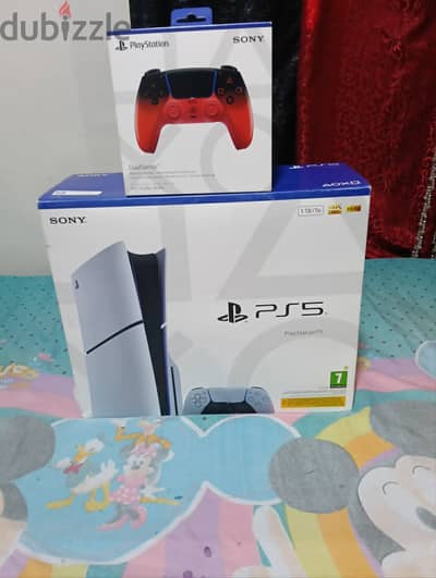 ps5 slim disk 1 tb جديد متبرشم
