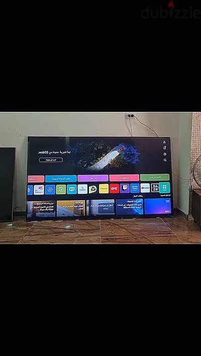 شاشه ال جي LG 43 بوصه سمارت مفيهاش أي مشكله زي الجديده