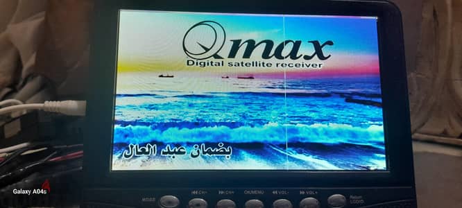 شاشه مع رسيفر لضبط الاشاره