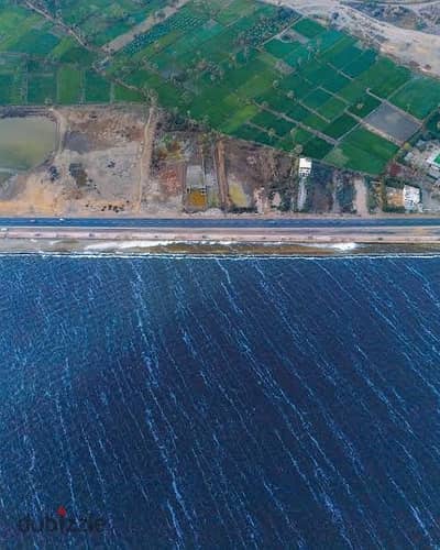 A plot of land for sale in Fayoum overlooking Lake Qarun
