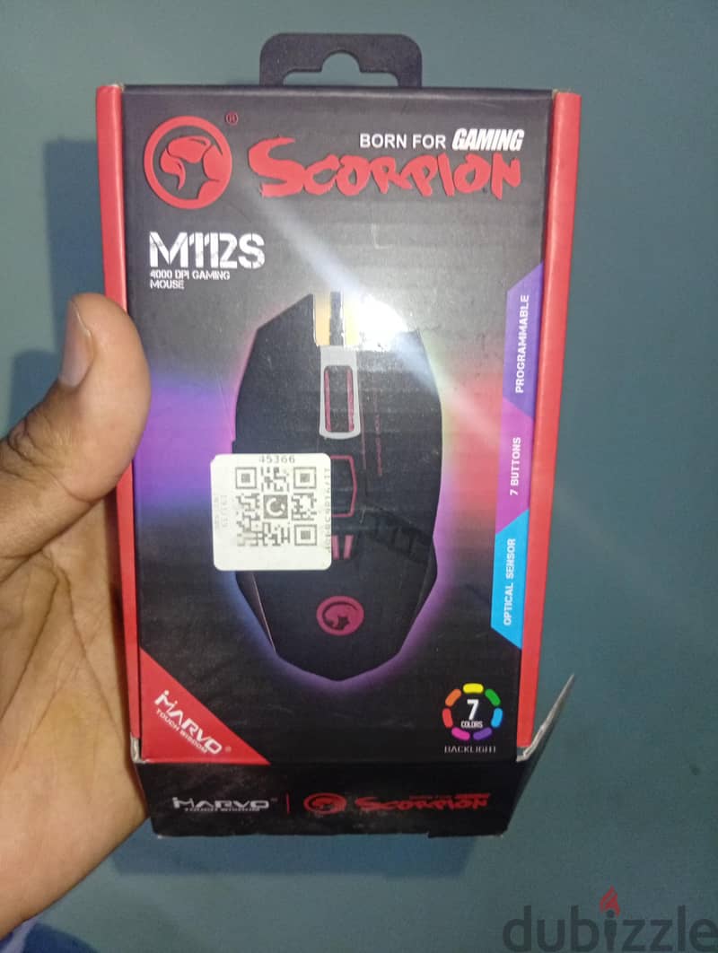 Scorpion M112S Backlight Gaming Mouse 2