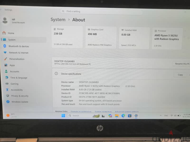 HP Pro x360 435 G9 1