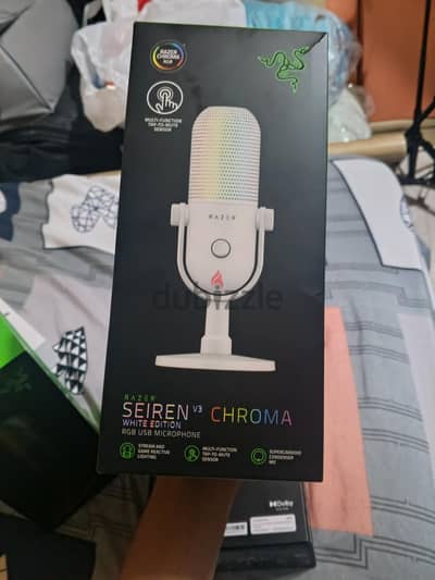 Microphone Razer Seiren V3 Chroma – White Edition