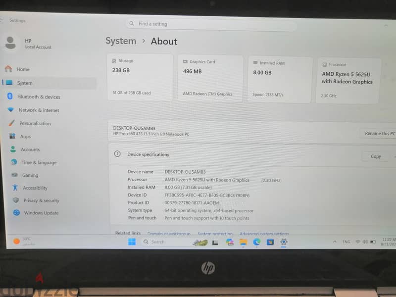 HP Pro x360 435 G9 2