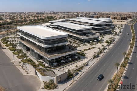 Last place round first 729 thousand down payment for sale in Hada'eq October with an area of 44 m with an outdoor space and a view of the plaza and installment up to 7 years