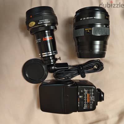 كاميرا ياشيكا ضوئيه بحالتها F270 Yashica