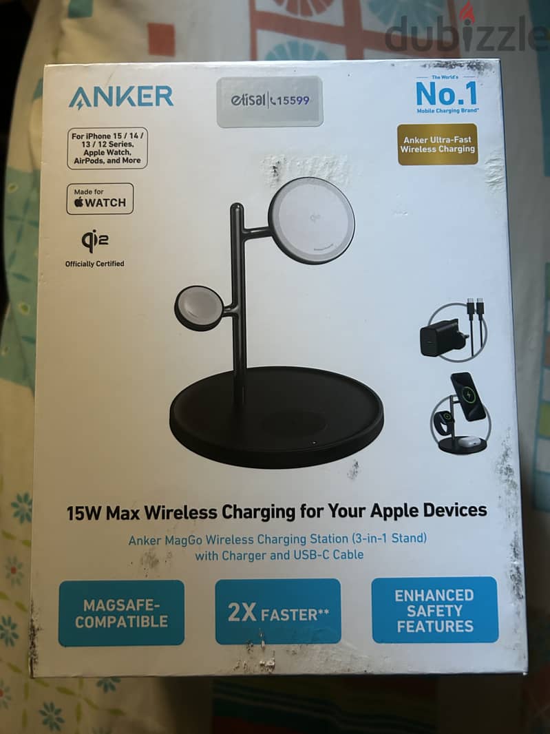 Anker 3 in 1 wireless charger 2
