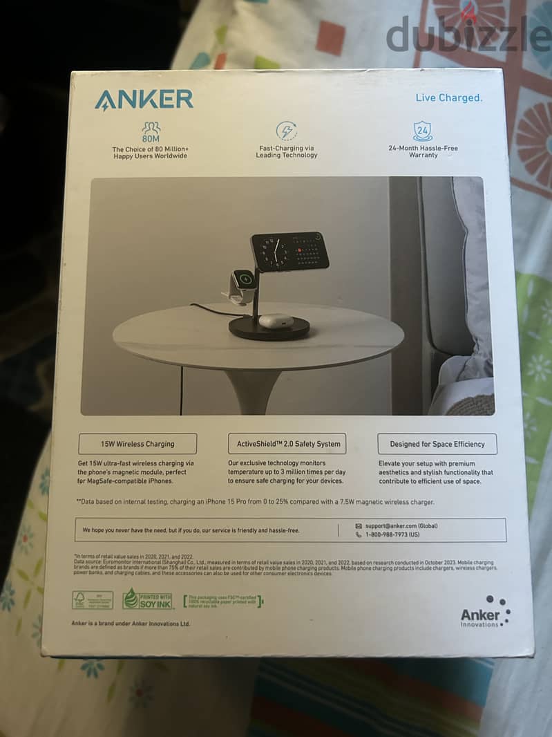 Anker 3 in 1 wireless charger 3