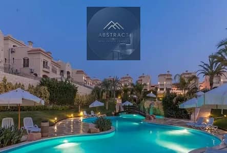 A special view of the landscape, corner apartment with immediate handover, fully finished for sale in The Patio Oro La Vista, Fifth Settlement,