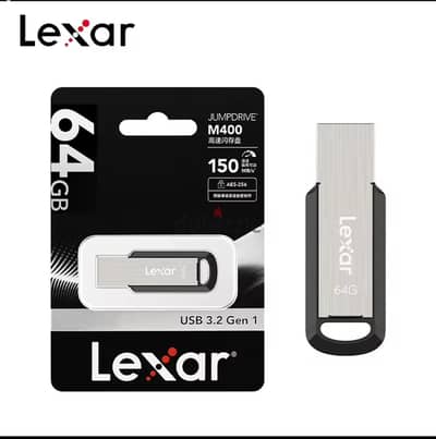 فلاش ميموري ليكسار 64 جيجا أصلية - Lexar JumpDrive M400 USB 3.2
