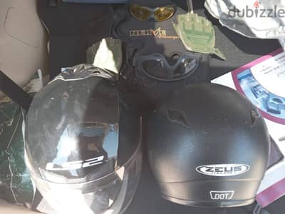 Motorcycle assorted gear