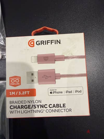 Griffin Iphone Cable USB-A to Lightning (certified by apple)