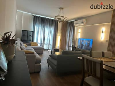 Apartment for sale 99 m installment transfer at a suitable over price first floor super lux finishes near Martyr Aviator Mosque in Phase 7 Al Rehab 2