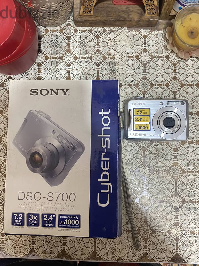 Sony cybershot DSC S700 1
