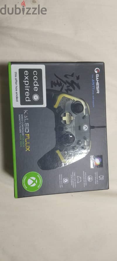 GameSir kaleid Flux مستعمل كسر زيرور مستخدمش الا كام مره بالكرتونه