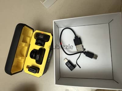 CANDC DC-M4 Wireless Microphone جديد لم يُستخدم – 2 Mic USB-C Receiver