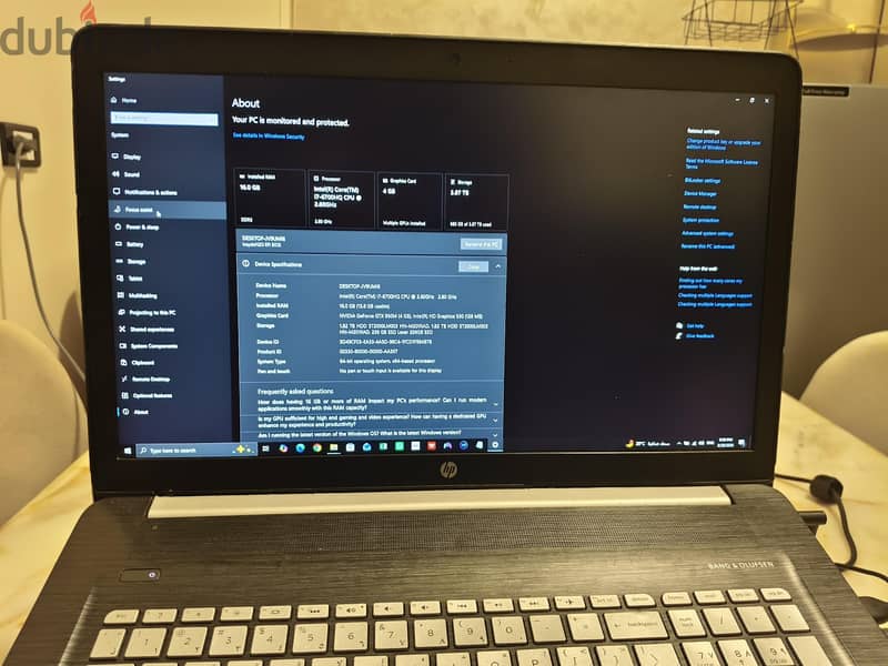 laptop envy 17 inch 2