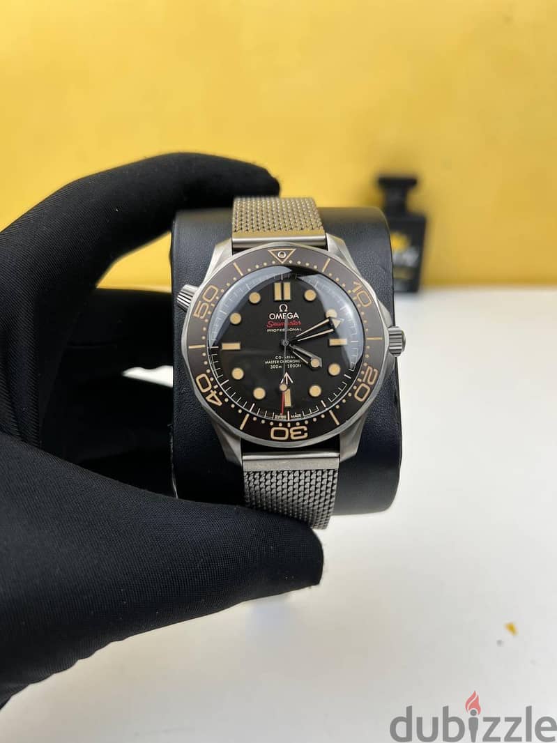 Omega James Bond Super Clone Titanium 14