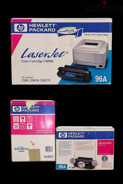 حبارة HP LaserJet 96A Black Toner Cartridge (C4096A)