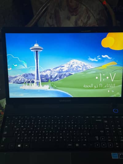 لابتوب Samsung للبيع بحاله الزيرو– Celeron B820 / RAM 2GB / Windows 8