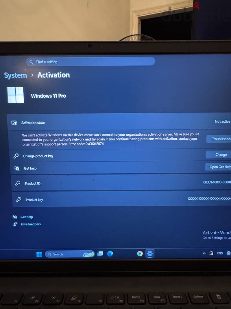 Laptop dell 7