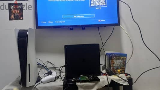 Ps4 slim بلايستيشن 4 سليم