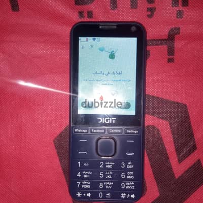 تليفون نصف تاتش ونصف زراير ماركة Digit 4g z1