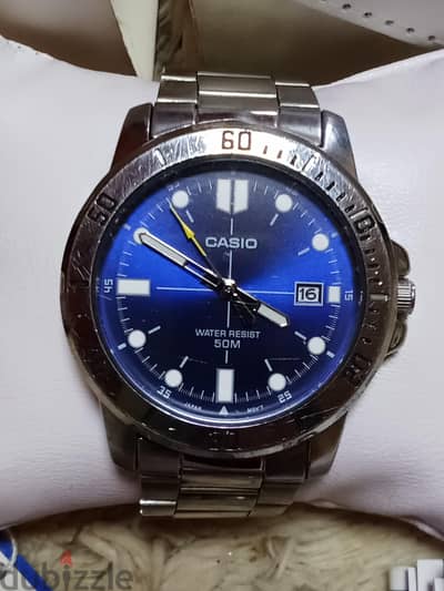 ساعة كاسيو أصلية Casio MTP-VD01D بالعلبة والكتالوجات كاملة