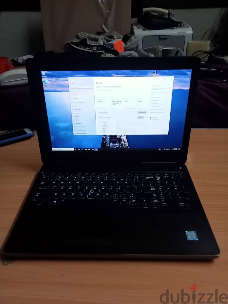 Dell Precision 7520 - i7 6th - 16 Ram - GPU NVIDIA 4G 3