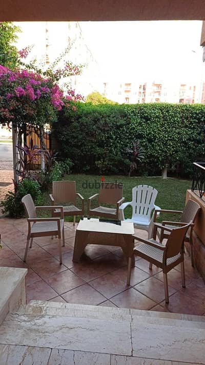 Opportunity for rent in Al-Rehab City, Villa Model A1, Kitchen and air conditioners steps to Ahmed Afifi Mosque