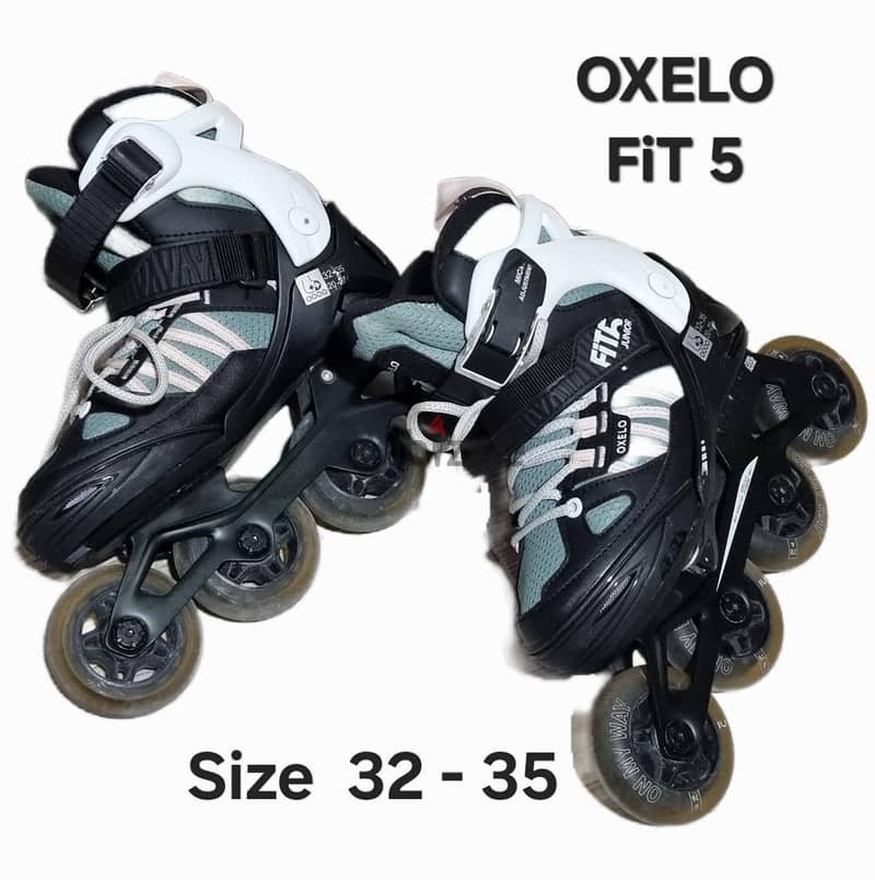 Skates Fit 5-Pink/Khaki 1