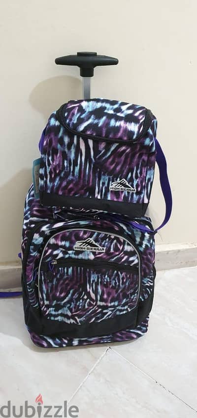 شنطة مدارس بناتي هاي سييرا American tourister