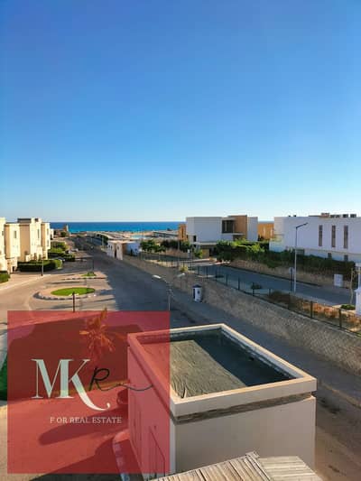 For Rent: Full Sea View Chalet in Amwaj North Coast, Sidi Abdel Rahman. Prime Location. Ultra Super Lux Finishing. Steps from the Sea.