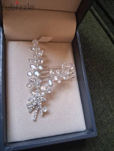 Hair piece for brides from   Jwel Dar هيد بيس لعروسه