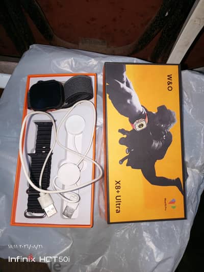 ⌚ W&O X8 Ultra Plus للبيع بـ700 جنيه 