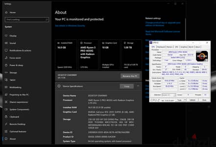 باندل رايزن Ryzen 5 4650G Pro , MSI A520M-A Pro , 16 RAM DDR4 3200 2x8