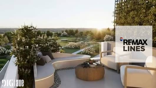 شقة 220م و3 غرف بجاردن 90م في ضفاف العاصمة الإدارية R8 | مقدم 15% وتقسيط 15 سنة
