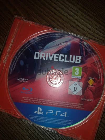 Drive club PS4 للبيع او للتبادل