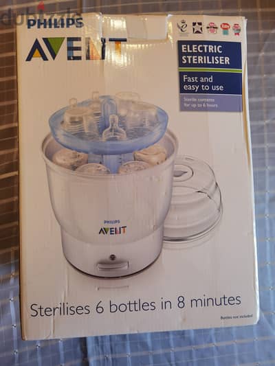 Brand new AVENT Philips Electric Steam Steriliser للتواصل على الواتساب