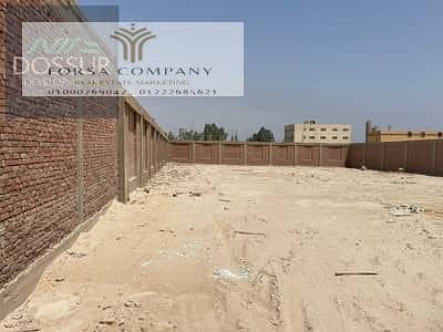 Code 335 land for sale 500 meters 6 October neighborhood 10 block 1 series north of the airport